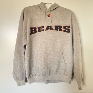 Chicago Bears Sweatshirt Medium Gray Unisex NFL Football With Logo